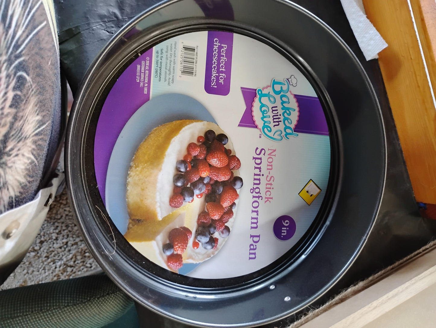 Cheese cake pan