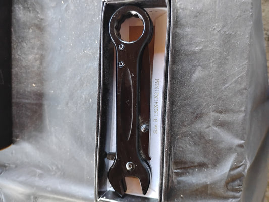 Black wrench knife all in one